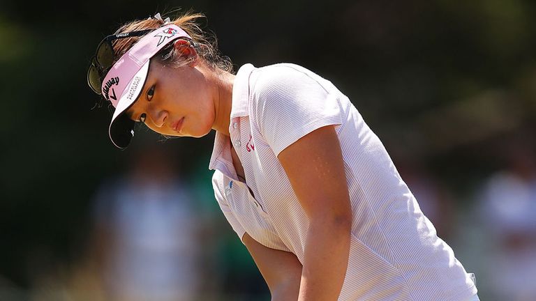 Lydia Ko during the third round of the Women's Australian Open