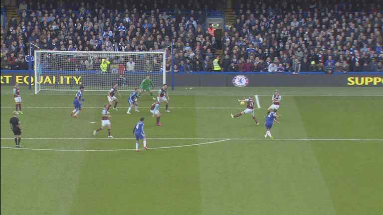 Michael Kightly handball against Chelsea