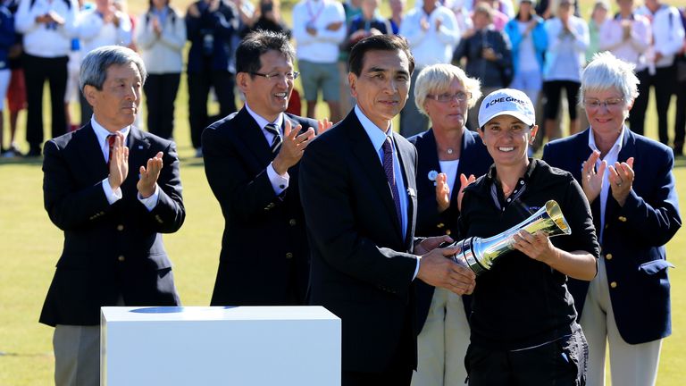 The USA's Mo Martin is the reigning Women's British Open champion. 