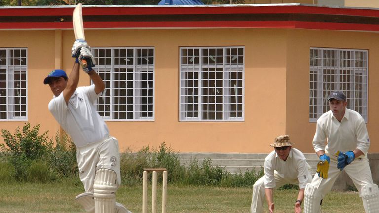 Mohammad Nabi launches another one out of the ground