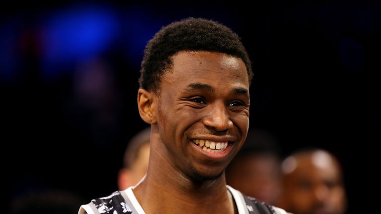 Andrew Wiggins: The Canadian was named MVP of the NBA Rising Stars Challenge.