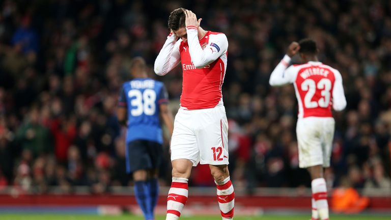 Arsenal were humbled 3-1 by Monaco on Wednesday