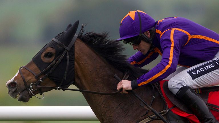 Arctic Fire ridden by Ruby Walsh wins The Star Best For Racing Coverage Novice Hurdle during day four of the Punchestown Festival at Punchestown Racecourse