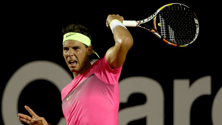 Rafael Nadal at the Rio Open