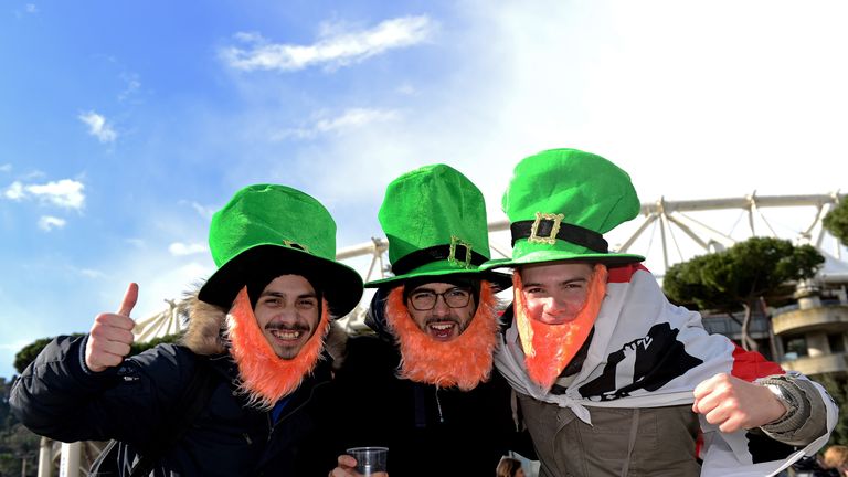 ...There was a strong Irish presence in the Italian capital too