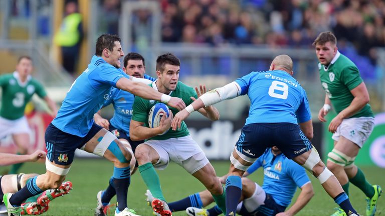 Conor Murray: scored Ireland's first try of the game