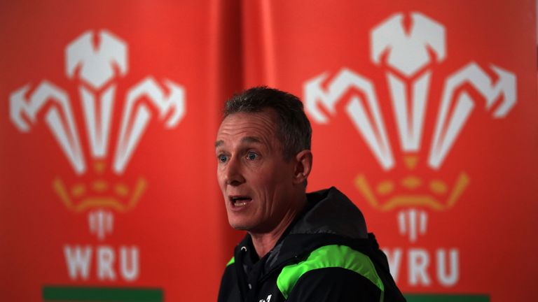 Wales assistant coach Rob Howley 