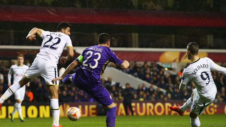 Roberto Soldado scores for Tottenham