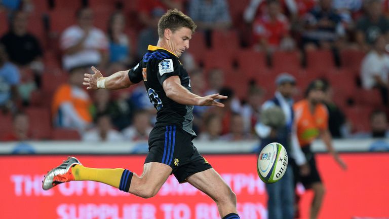 Beauden Barrett: Hurricanes No 10 scored breakaway try early on