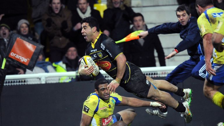 Malietoa Hingano La Rochelle try v  Clermont