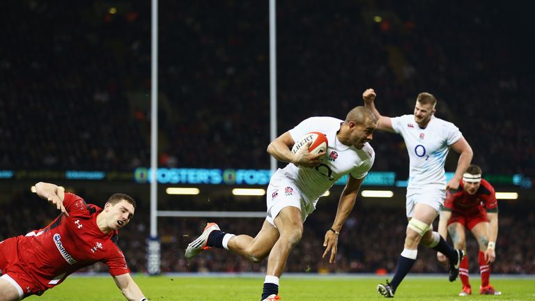 England were rejuvenated after the break and centre Jonathan Joseph raced in after 20 phases