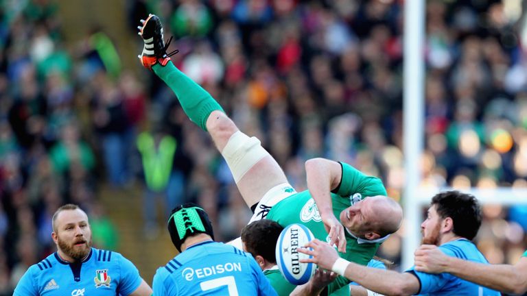 ...But Ireland held on to claim a 26-3 victory as they made a perfect start to their Six Nations defence