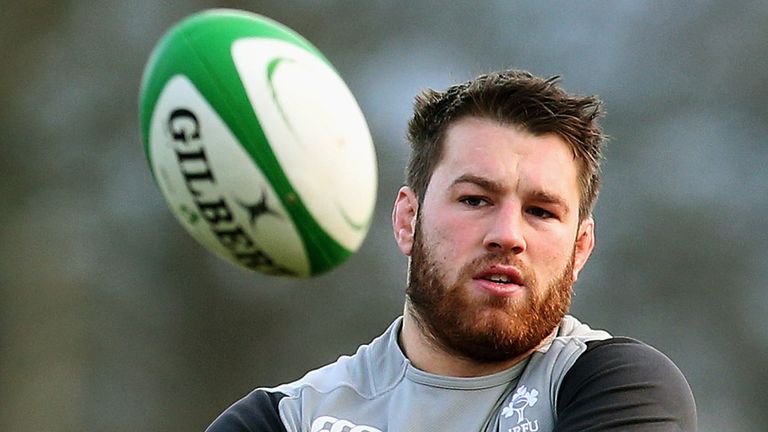 Ireland's Sean O'Brien during training at Carton House, Co. Kildare, Ireland.