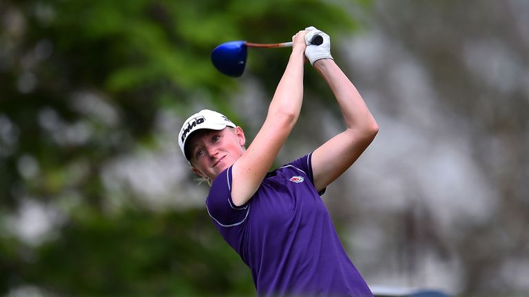 Stacy Lewis: Three strokes clear after the second round