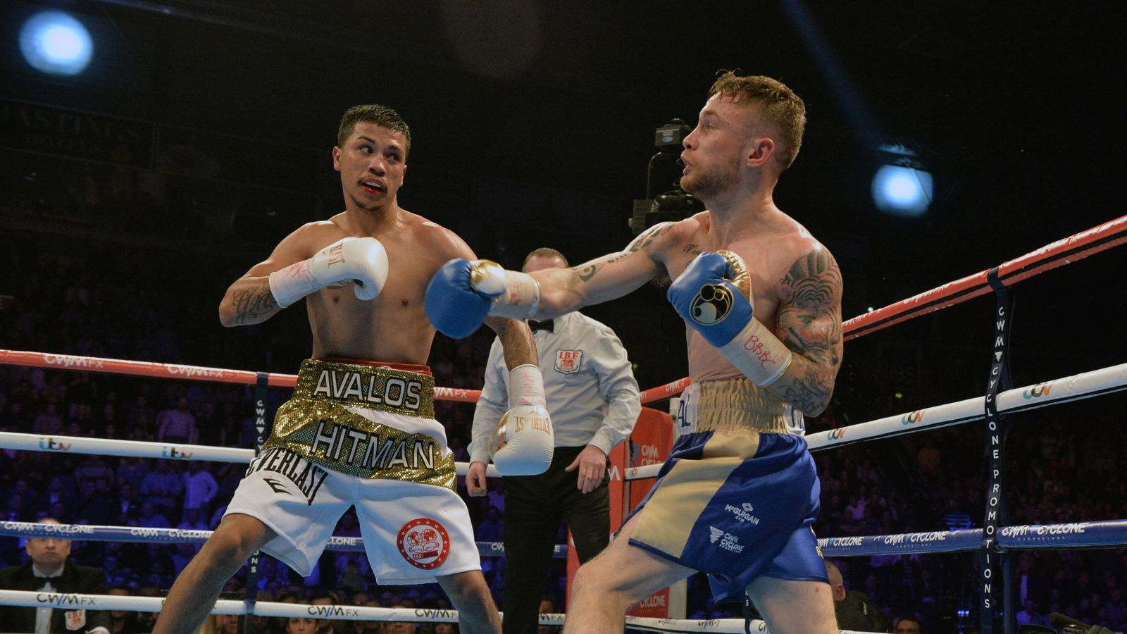 British boxing. Тайрон Кеймон Фрэмптон. Гильермо Санта Крус.