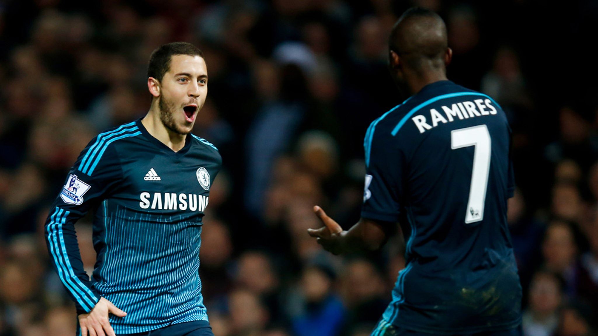 West Ham 0-1 Chelsea: Eden Hazard's first-half strike hands