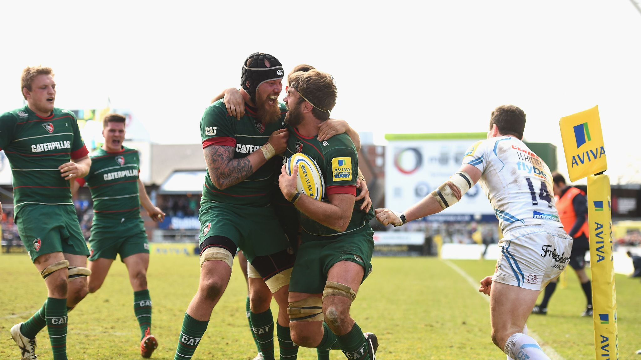 Leicester Tigers leapfrog Exeter Chiefs in Aviva Premiership after ...