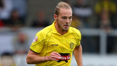 Image of Adam McGurk: Impressed by backing of Portsmouth fans