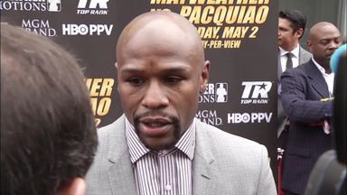 Mayweather delight at Pacquiao fight