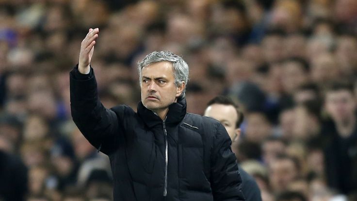Jose Mourinho gestures