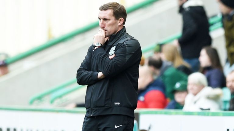 Alan Stubbs: Hibernian boss was unhappy with the referee