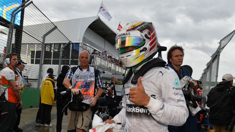 Lewis Hamilton: Took pole in 2014