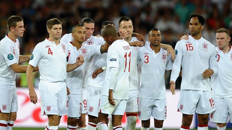 Ashley Young, Steven Gerrard, Ashley Cole, England v Italy, Euro 2012, Kiev