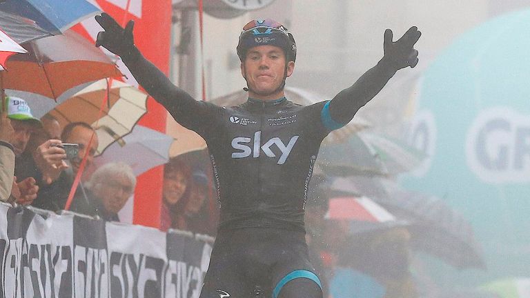 Ben Swift wins Stage 2 of the 2015 Settimana Internazionale Coppi e Bartali