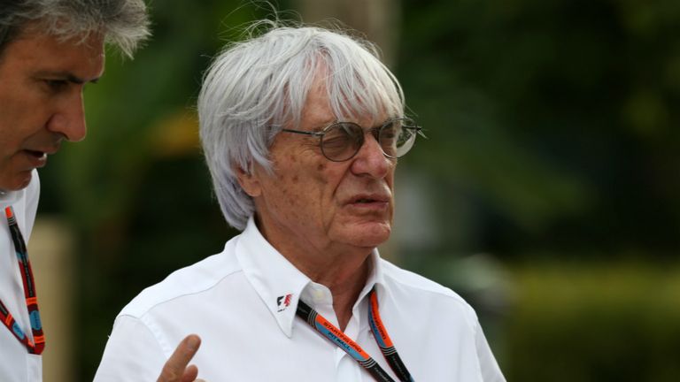 Bernie Ecclestone at 2015 Malaysia GP