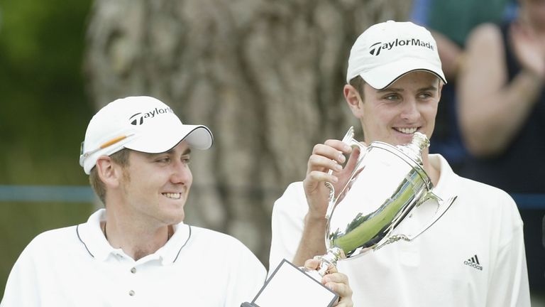 Ian Poulter and Justin Rose: British Masters 2002, Woburn 