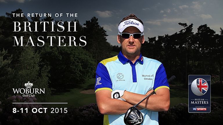 Ian Poulter, British Masters promo, Woburn