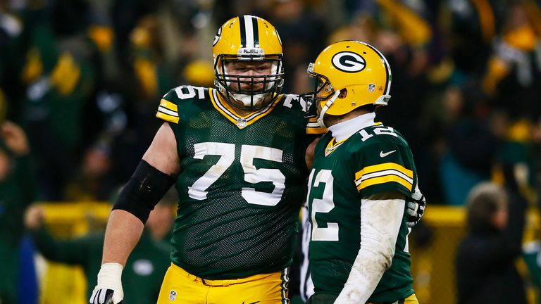 Bryan Bulaga of the Green Bay Packers