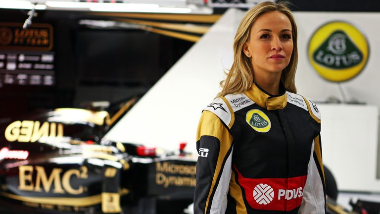 Carmen Jorda (ESP) Lotus F1 Team..Formula One Testing, Day 1, Thursday 26th February 2015. Barcelona, Spain.