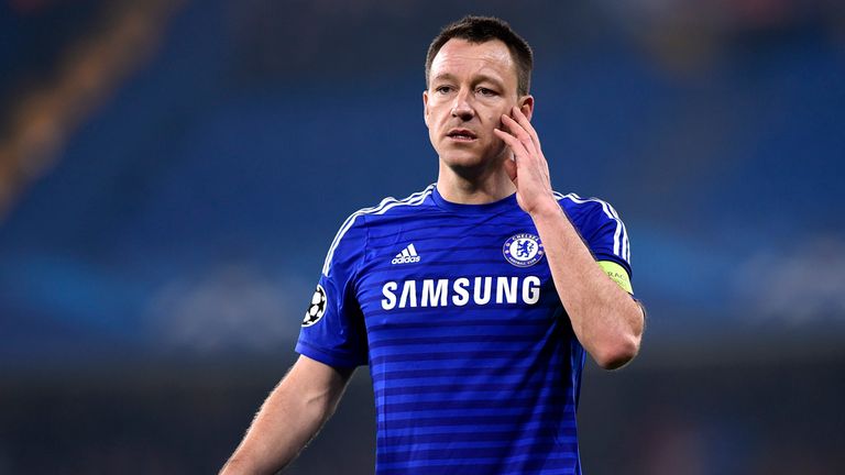 John Terry: Tough night for the Chelsea captain