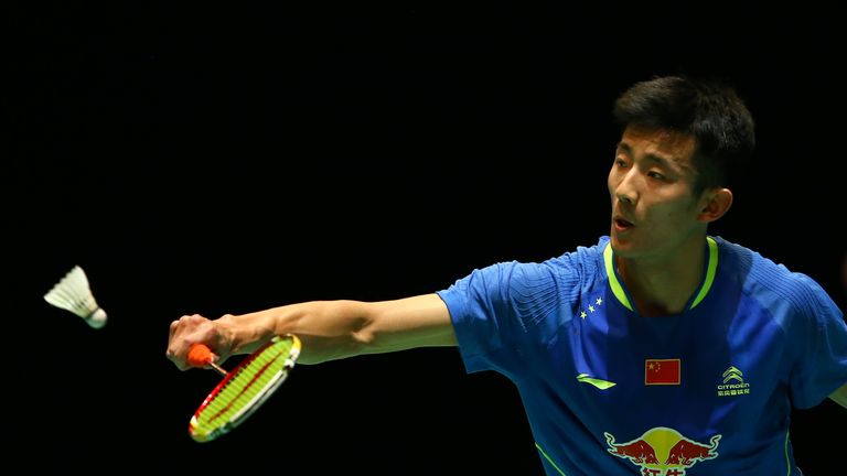 Chen Long will play world No 2 Jan O Jorgensen in Sunday's final