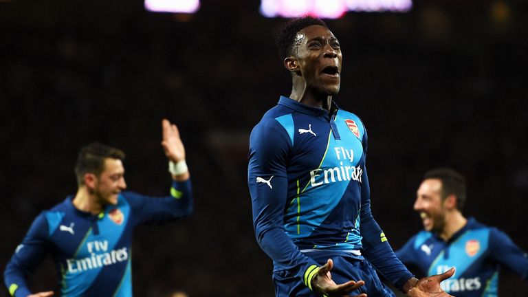 Danny Welbeck celebrates 