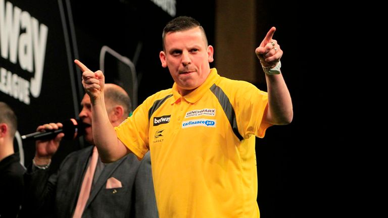 Dave Chisnall Premier League Darts (Lawrence Lustig/PDC)