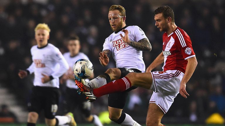 Johnny Russell tangles with Ben Gibson