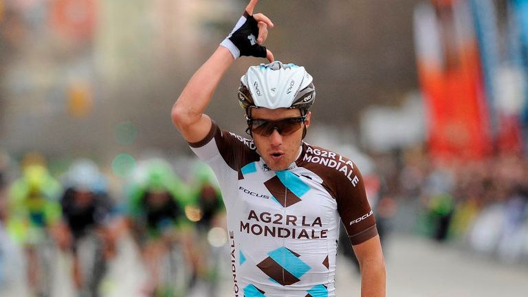 Domenica Pozzovivo wins stage three of the 2015 Volta a Catalunya
