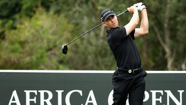 Trevor Fisher Jnr during the final round of the Africa Open at East London GC
