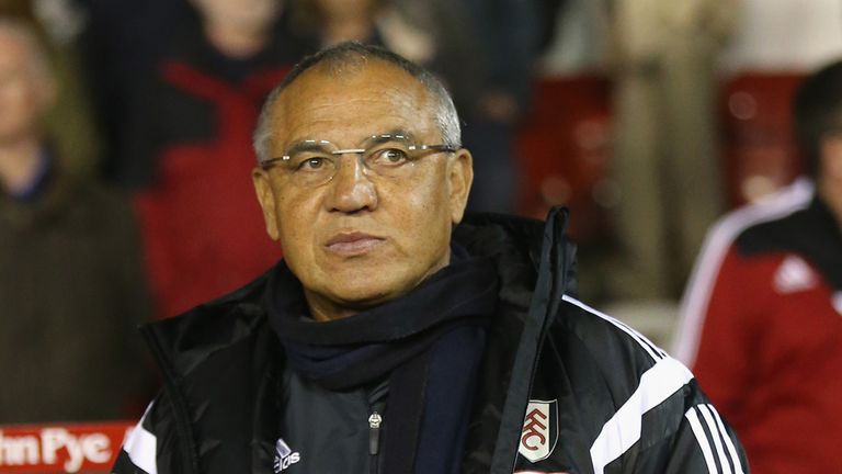 NOTTINGHAM, ENGLAND - SEPTEMBER 17:  Felix Magath, the Fulham manager looks on during the Sky Bet Championship match between Nottingham Forest and Fulham a
