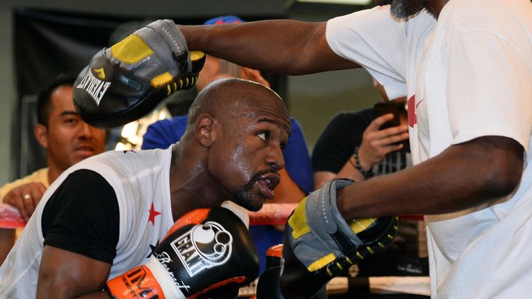 Floyd Mayweather Jr. has 