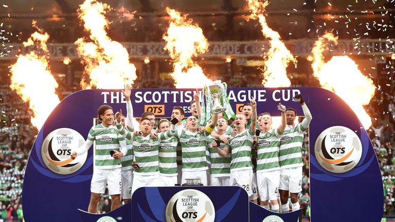 Celtic win the Scottish League Cup