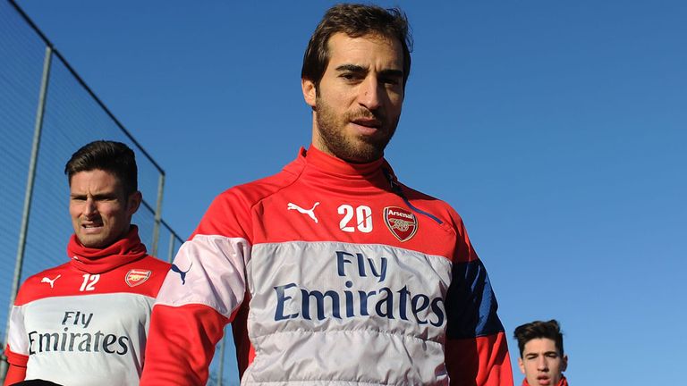 Mathieu Flamini of Arsenal