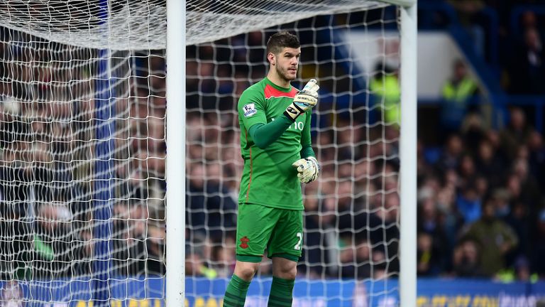 Fraser Forster, Chelsea v Southampton, Premier League