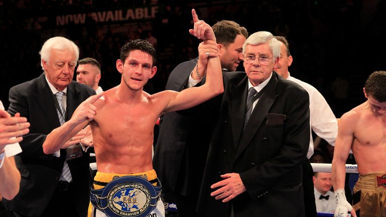 Gavin McDonnell celebrates (Image: lawrence Lustig)