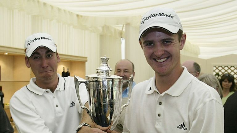 Ian Poulter and Justin Rose: British Masters 2002, Woburn