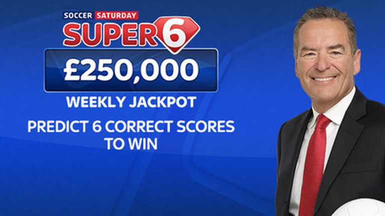 Super 6: Land £250k for six correct scores