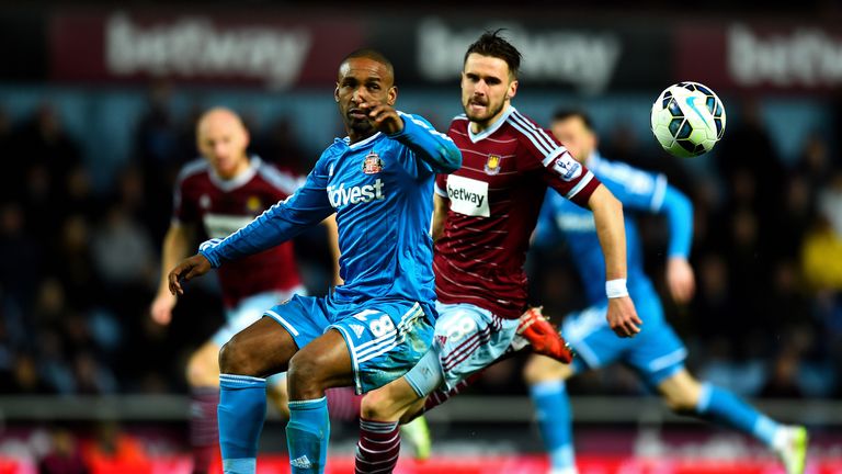 Jermain Defoe and Carl Jenkinson