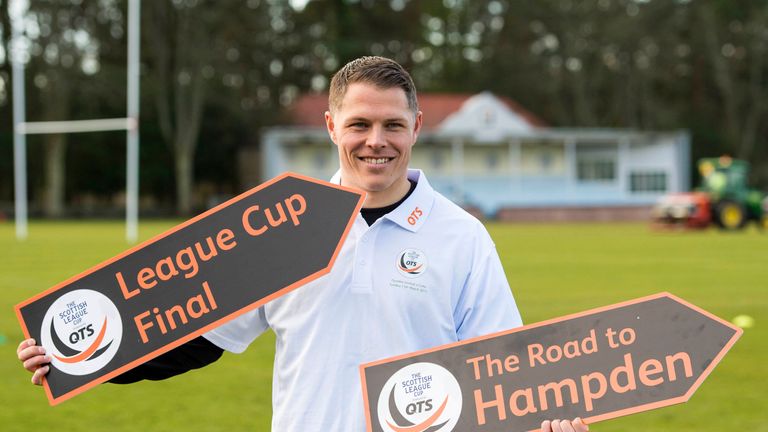 Dundee Utd's John Rankin looks ahead to this weekend's meeting with Celtic in the Scottish League Cup Final.